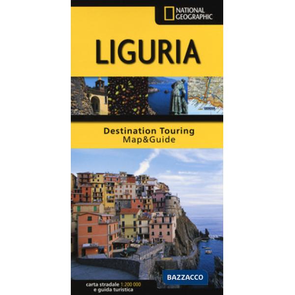 Liguria. Carta stradale e guida turistica. 1:200.000