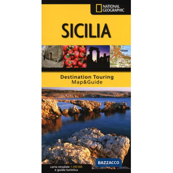 Sicilia. Carta stradale e guida turistica. 1:200.000
