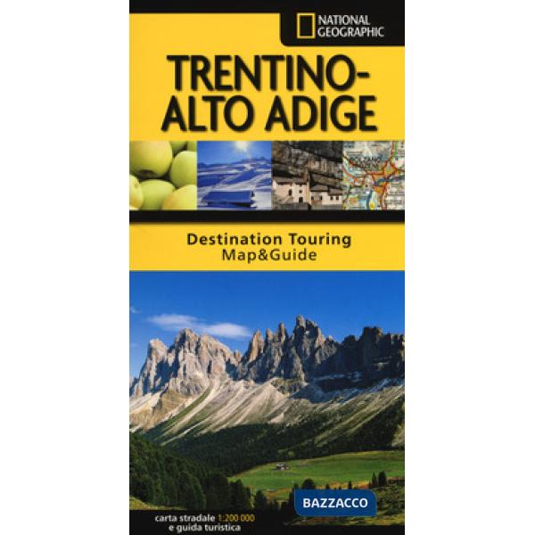 Trentino Alto Adige. Carta stradale e guida turistica