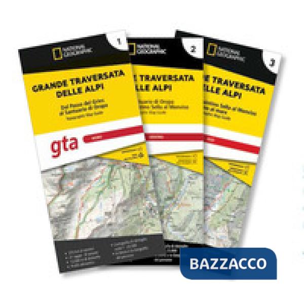 Grande traversata delle Alpi 1:25.000. Nord, Centro e Sud