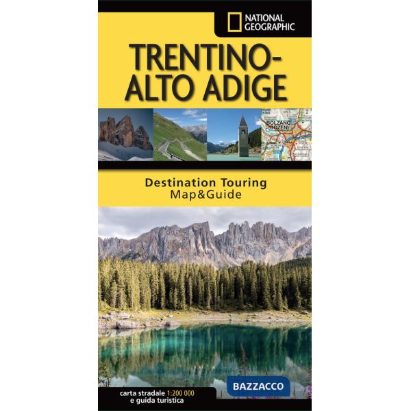 Trentino Alto Adige. Carta stradale e guida turistica 1:200.000