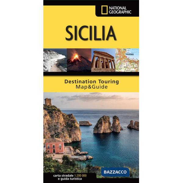 Sicilia. Carta stradale e guida turistica. 1:200.000