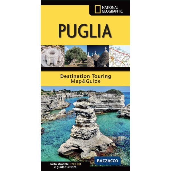 Puglia. Carta stradale e guida turistica 1:200.000