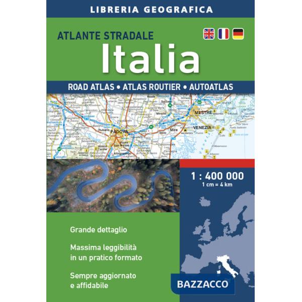Atlante stradale Italia 1:400.000