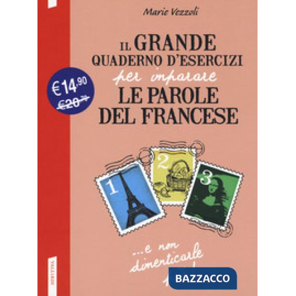 Grande quaderno d'esercizi per imparare le parole del francese (Il). Vol. 1-2-3