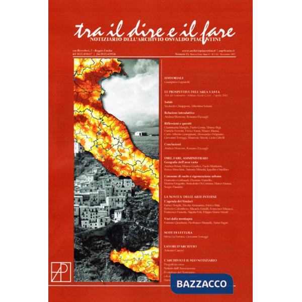 Tra il dire e il fare. Notiziario dell'Archivio Osvaldo Piacentini