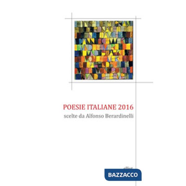 Poesie italiane 2016