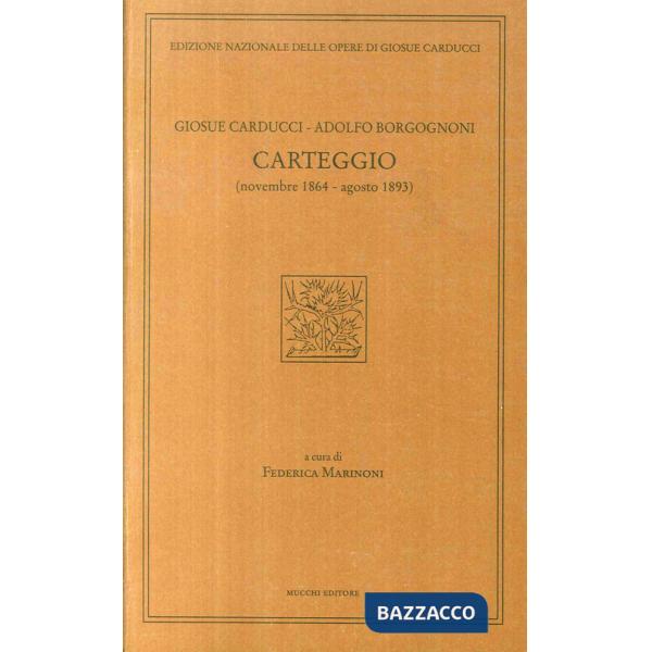 Carteggio 1864-1893