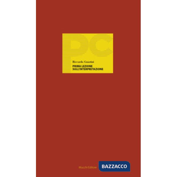 Prima lezione sull'interpretazione