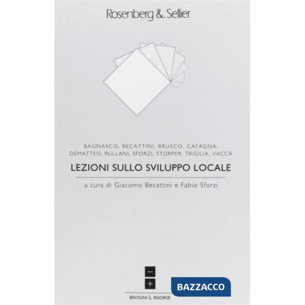 Lezioni sullo sviluppo locale