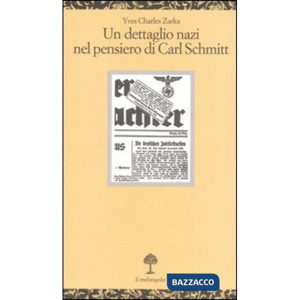 Dettaglio nazi nel pensiero di Carl Schmitt. La giustificazione delle leggi di N