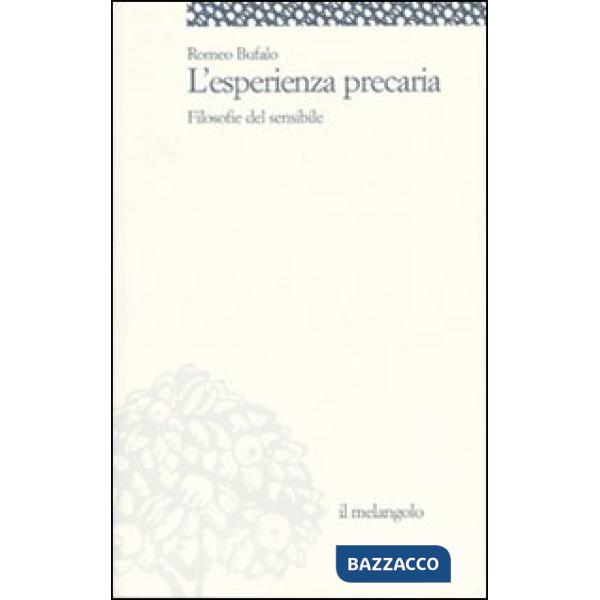 Esperienza precaria. Filosofie del sensibile (L')