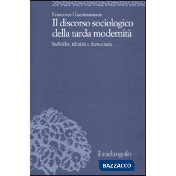 Discorso sociologico della tarda modernità. Individui, identità, democrazia (Il)