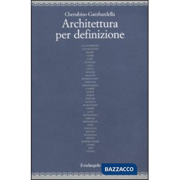 Architettura per definizione
