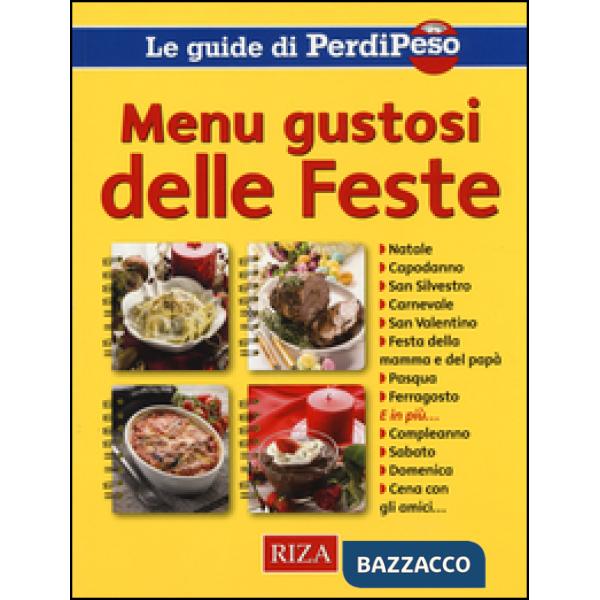 Menu gustosi delle feste