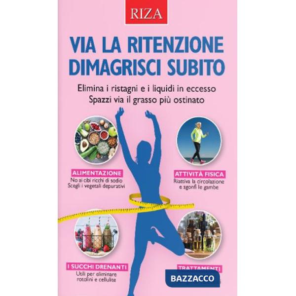 Via la ritenzione dimagrisci subito