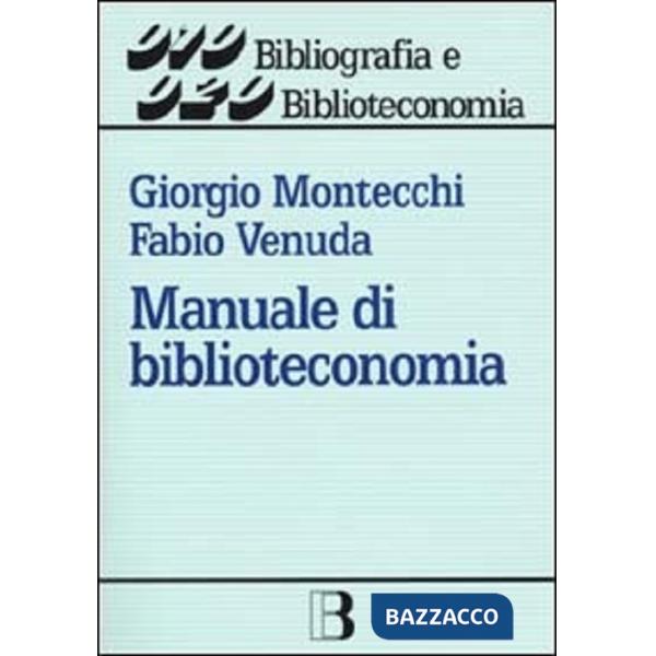 Manuale di biblioteconomia