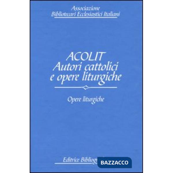 Acolit. Autori cattolici e opere liturgiche. Ediz. italiana e inglese. Vol. 3: O