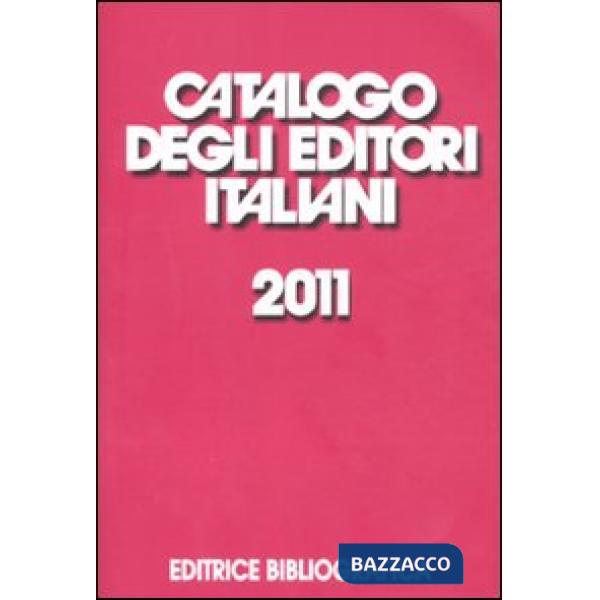 Catalogo degli editori italiani 2011