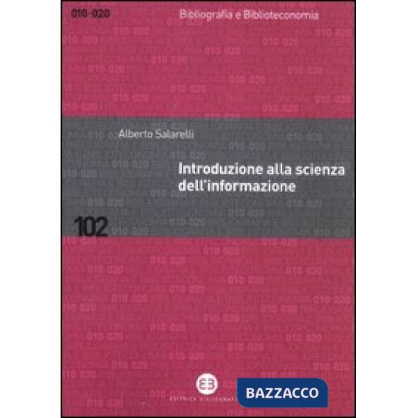 Introduzione alla scienza dell'informazione