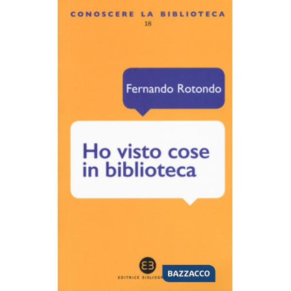 Ho visto cose in biblioteca