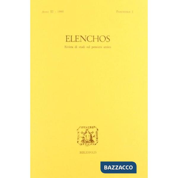 Elenchos n. 1/90