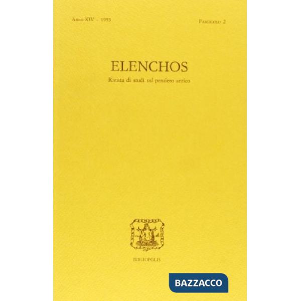 Elenchos n. 2/93