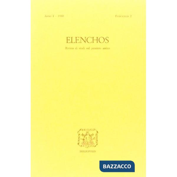 Elenchos n. 2/80