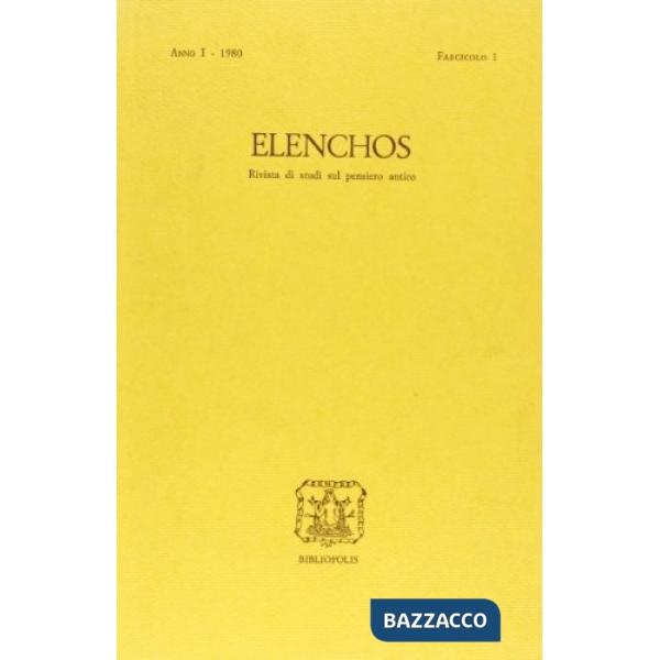 Elenchos n. 1/80