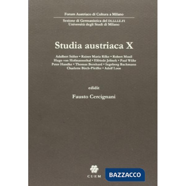 Studia austriaca. Vol. 10