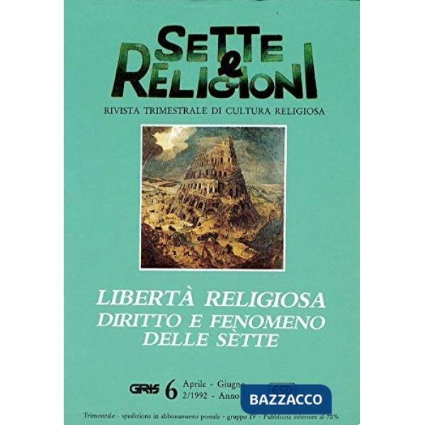 Libertà religiosa. Diritto e fenomeno delle sette
