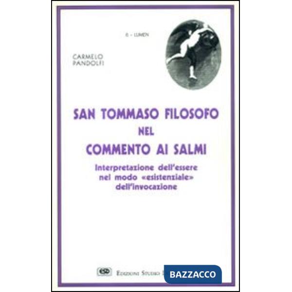 San Tommaso filosofo nel commento ai Salmi