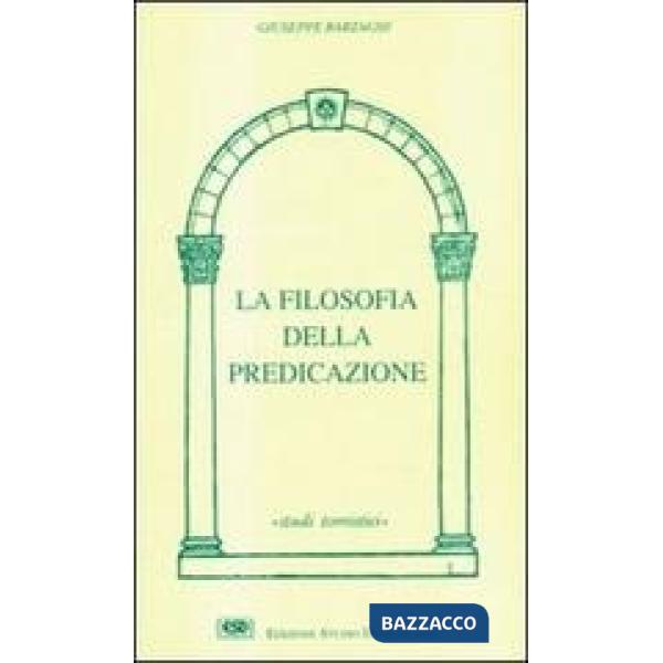Filosofia della predicazione (La)