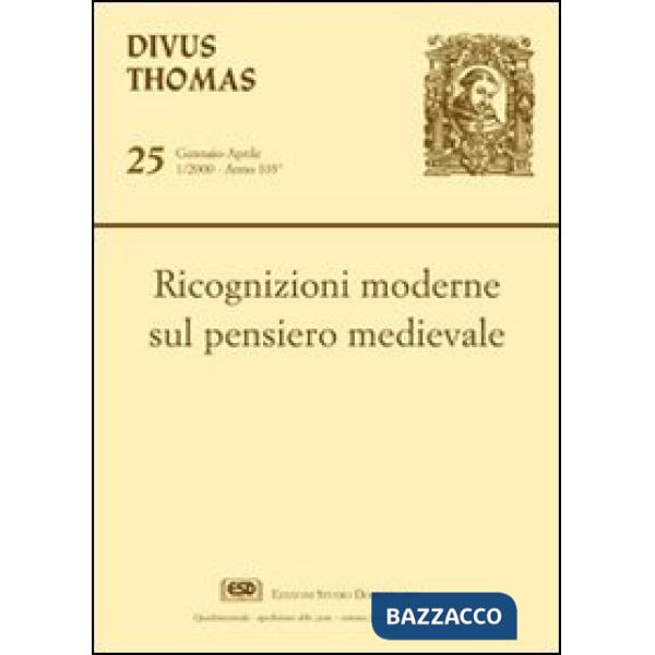 Ricognizioni moderne sul pensiero medievale