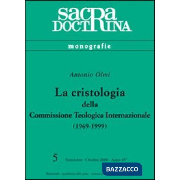 Cristologia della Commissione teologica internazionale (1969-1999) (La)