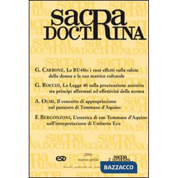 Sacra doctrina (2003). Vol. 48