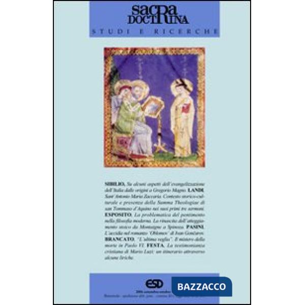 Sacra doctrina (2003). Vol. 48