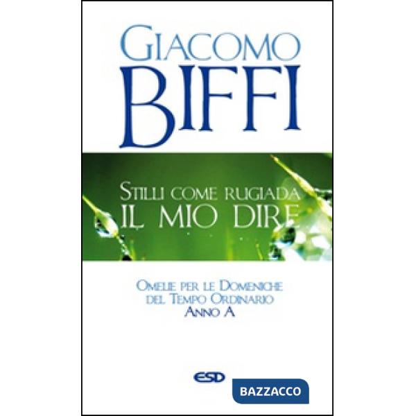 Stilli come rugiada il mio dire. Omelie per le Domeniche del Tempo Ordinario. An
