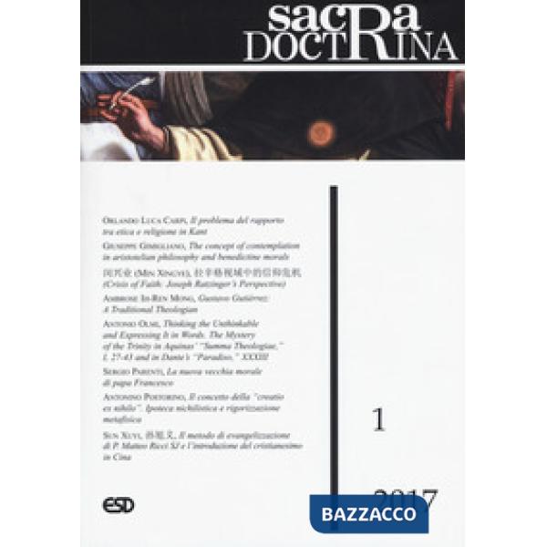 Sacra doctrina (2017). Vol. 1