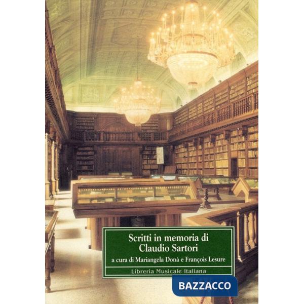 Scritti in memoria di Claudio Sartori