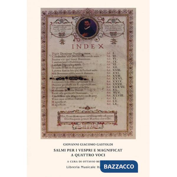 Salmi per i vespri e magnificat a quattro voci. Ediz. illustrata