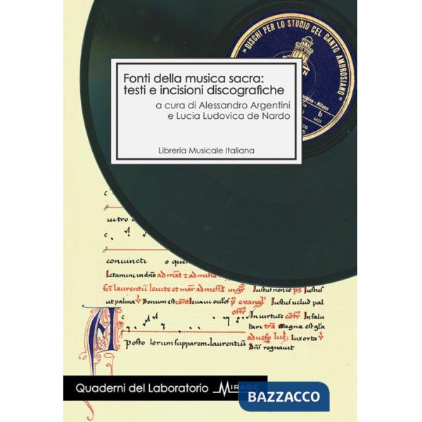 Fonti della musica sacra: testi e incisioni discografiche