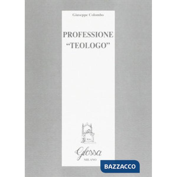 Professione «Teologo»