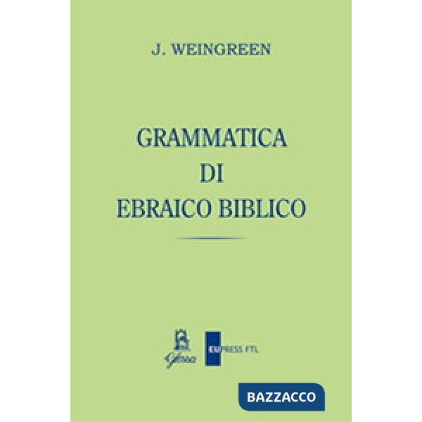 Grammatica di ebraico biblico
