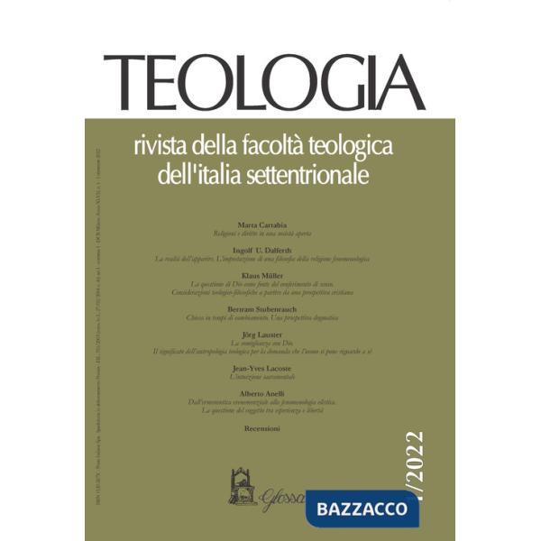Teologia (2022). Vol. 1