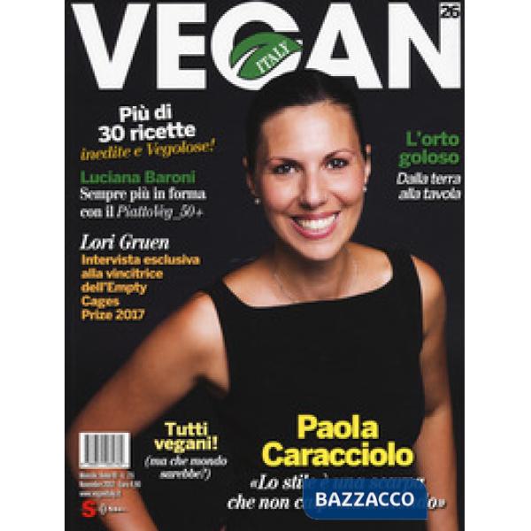 Vegan Italy (2017). Vol. 26: Novembre