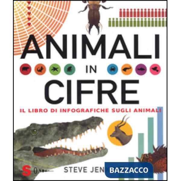 Animali in cifre. Il libro di infografiche sugli animali