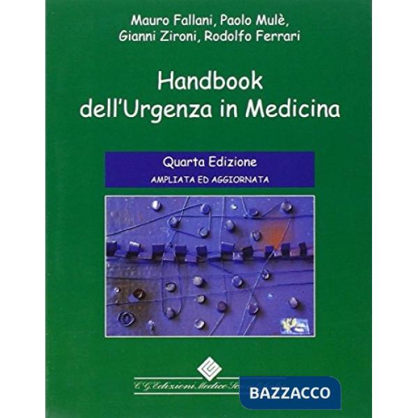 Handbook dell'urgenza in medicina
