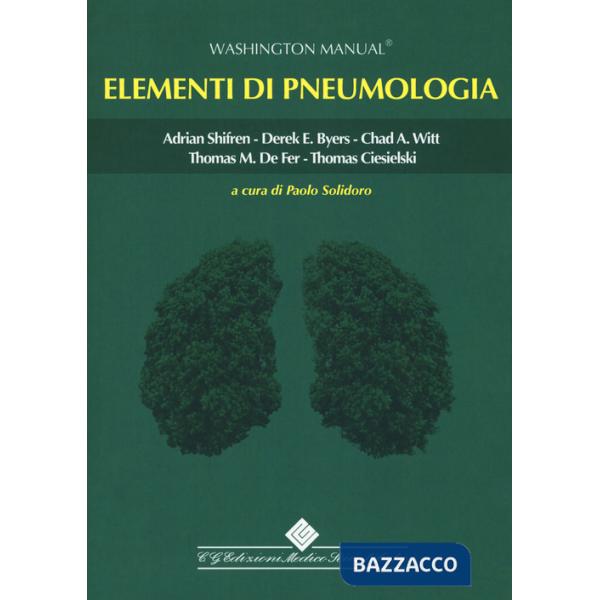 Elementi di pneumologia. Washington Manual