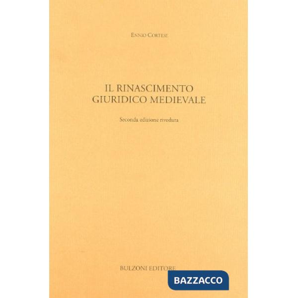 Rinascimento giuridico medievale (Il)
